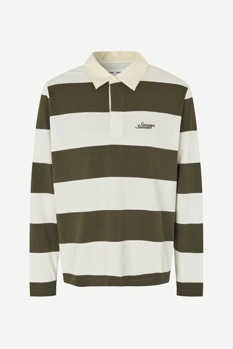 Sakevin X Polo LS 15512, Forest Night Stripes - Image 4