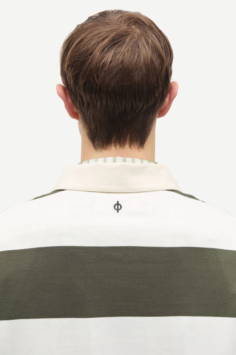 Sakevin X Polo LS 15512, Forest Night Stripes - Image 3