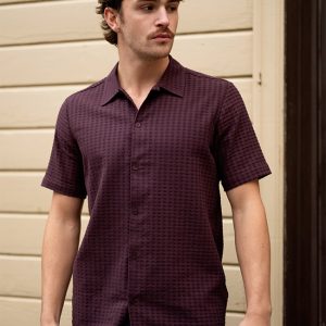 Avan JX Shirt 14698, Raisin