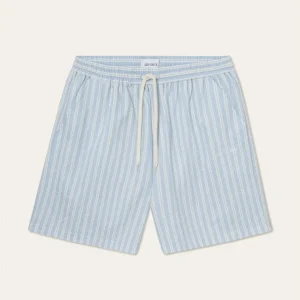 Stan Stripe Seersucker Swim Shorts