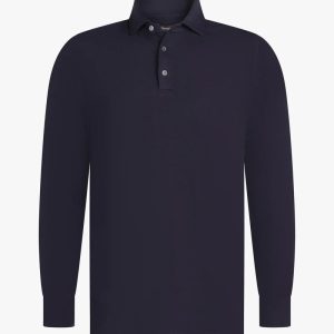 Theo Jersey Polo, Navy