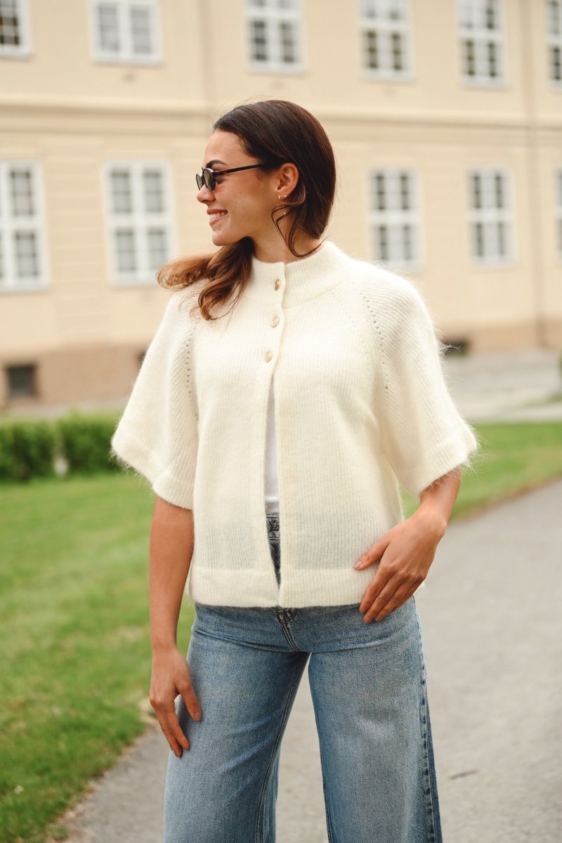 Vilanie Cardigan, Ecru
