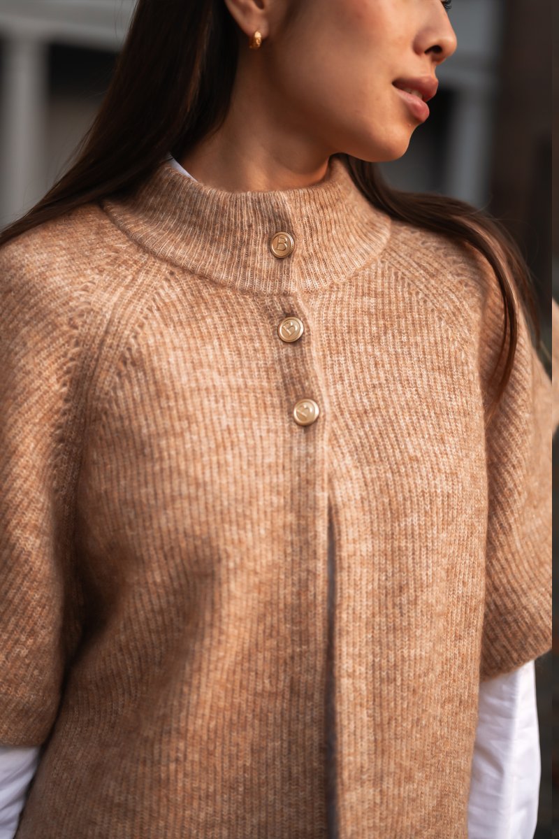 Vilanie Cardigan, Salty Caramel - Image 7